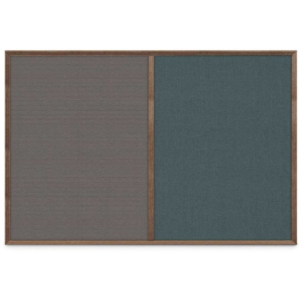 Slim Style Indoor Enclosed Corkboard, 24
